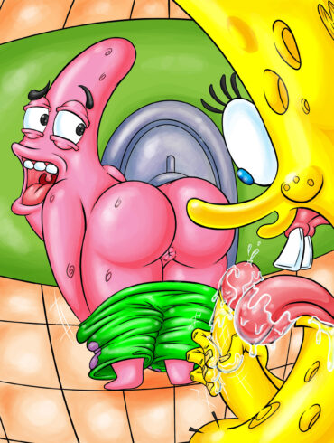 Meaty bubble butt is making spongebob gay